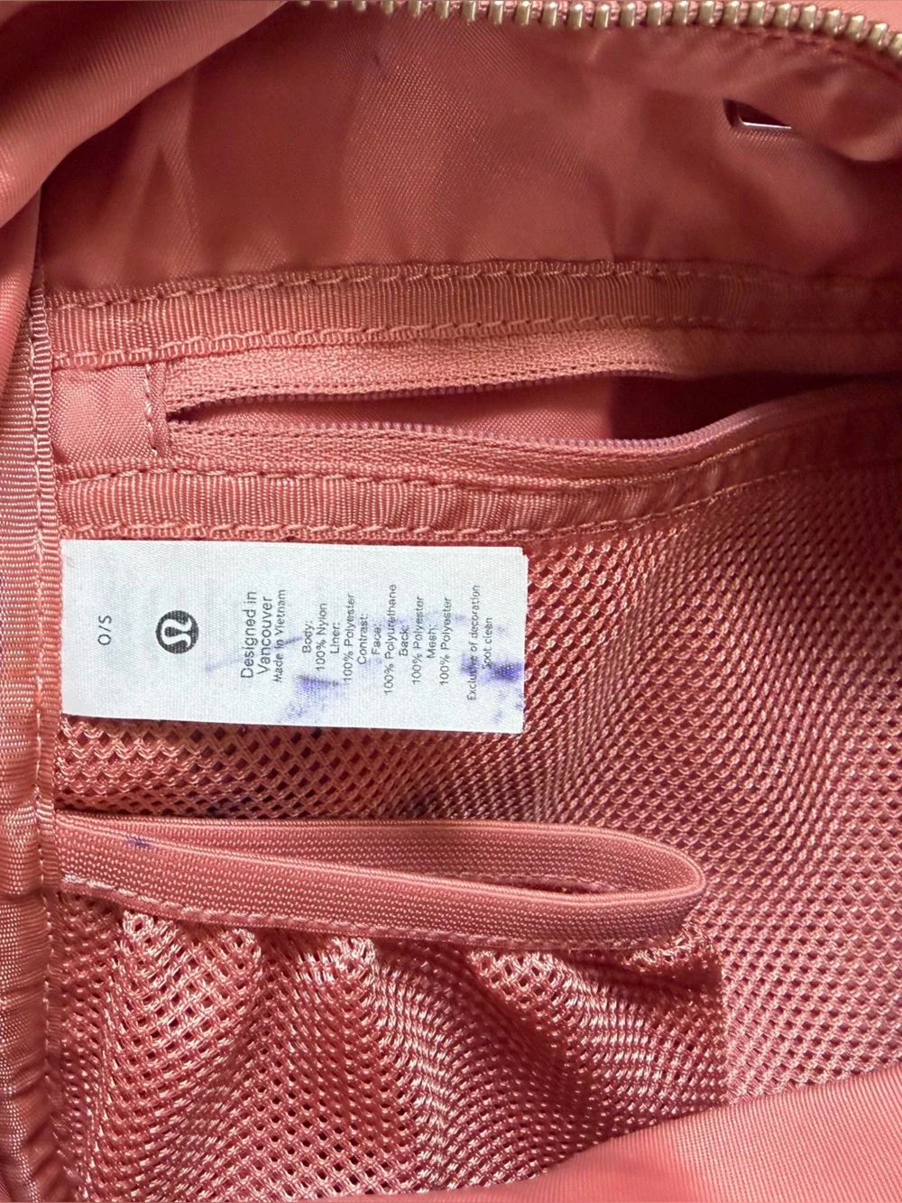 Lululemon City Adventurer Backpack Mini Savannah Pink Travel Gym